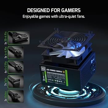 Блок питания GameMax GP-750 750W (GP-750) — Форм-фактор ATX для совместимости корпусов
