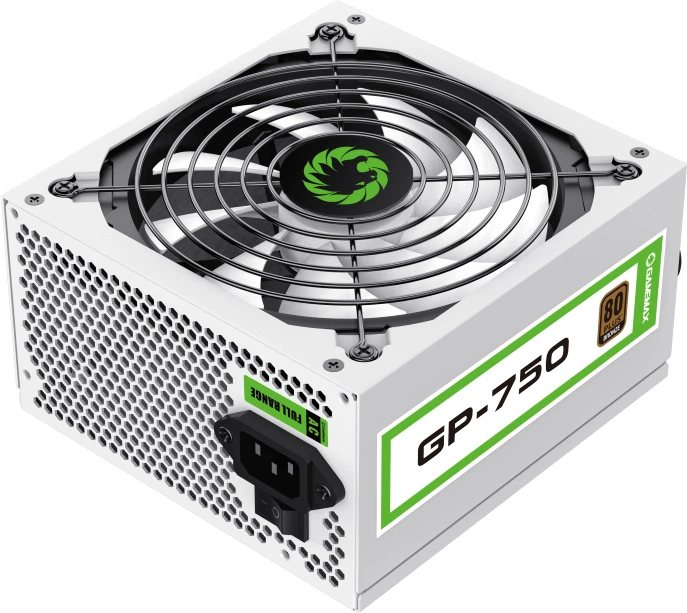 Блок питания GameMax GP-750 750W (GP-750) — Активное охлаждение для эффективного теплоотвода