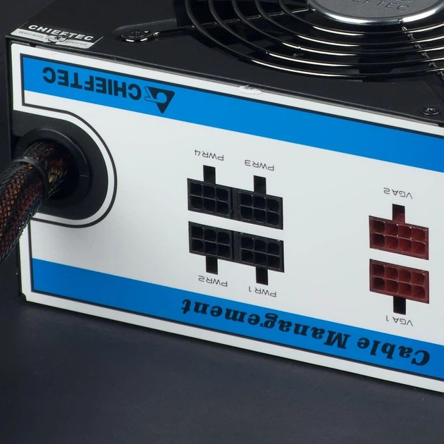Блок питания Chieftec A80 750W (CTG-750C) Б/у — Форм-фактор ATX для стандартных корпусов ПК