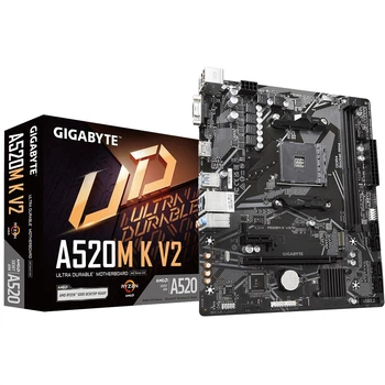 Материнская плата ASUS TUF GAMING A520M-Plus II (TUF Gaming A520M-Plus II) (Socket AM4, AMD A520, Micro-ATX) — Поддержка оперативной памяти до 128 ГБ