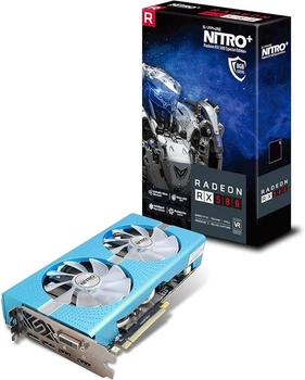 Відеокарта Sapphire AMD Radeon RX 580 8Gb Special Edition METAL BLUE NITRO+ (11265-21) (GDDR5, 256 bit, PCI-E 3.0 x16) Б/в — Графічний чип RX 580: основні характеристики
