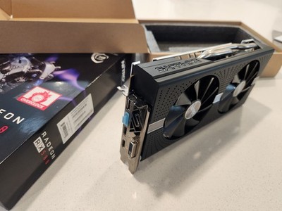 Відеокарта Sapphire AMD Radeon RX 580 8Gb Special Edition METAL BLUE NITRO+ (11265-21) (GDDR5, 256 bit, PCI-E 3.0 x16) Б/в — Частота ядра 1430 МГц для стабільної роботи