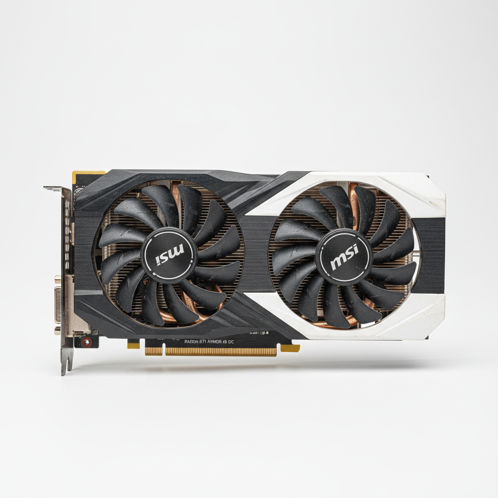 Видеокарта MSI AMD Radeon RX 570 4G Armor OC (Radeon RX 570 ARMOR 4G OC) (GDDR5, 256 bit, PCI-E 3.0 x16) Б/у — Графический чип RX 570: основные характеристики