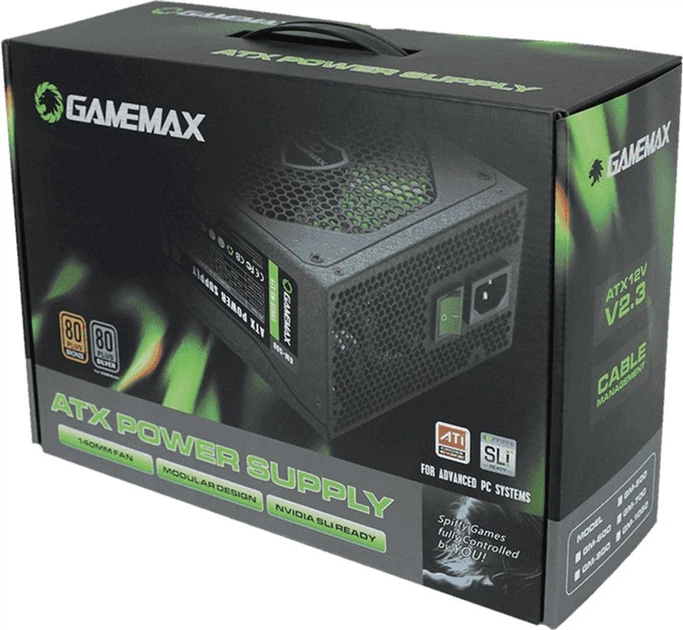Блок питания GameMax GM-700 700W 80 PLUS Bronze (GM-700)