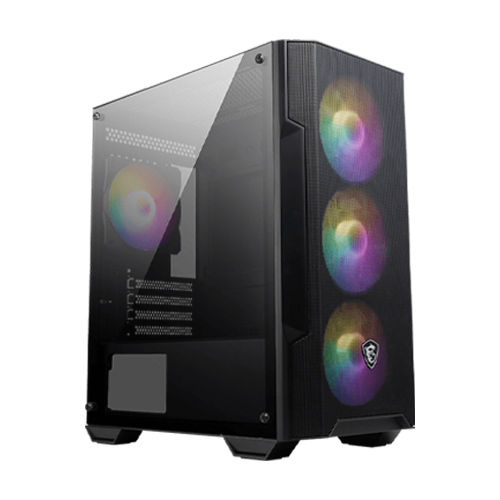 Корпус MSI MAG Forge M100R без БП Black (MAG FORGE M100R) — Ігровий корпус із підтримкою потужних компонентів