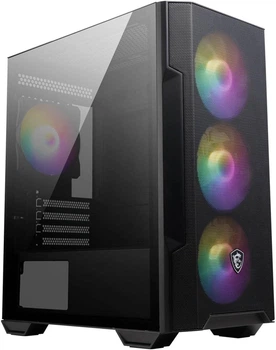 Корпус MSI MAG Forge M100R без БП Black (MAG FORGE M100R)