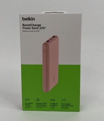 Павербанк Belkin Pink 20 000 mAh / 15 Вт (BPB012BTRG) — Поддержка технологии Quick Charge 3.0