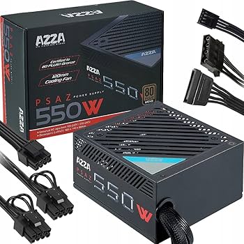 Блок питания AZZA ATX 750W PSAZ-750W (PSAZ-750W) — Форм-фактор ATX для совместимости корпуса