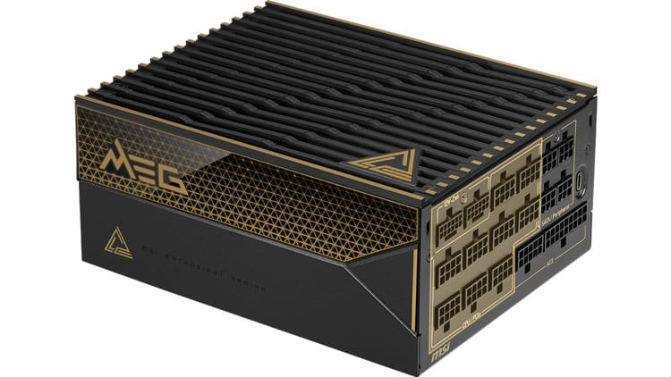 Блок питания AZZA ATX 750W PSAZ-750W (PSAZ-750W) — Мощность 750 Вт для стабильной работы
