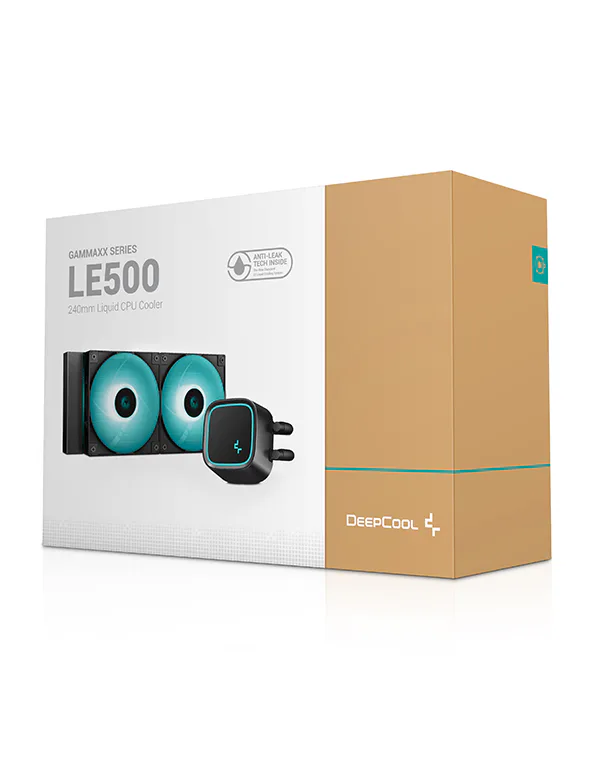 СВО Deepcool LE500 Mars 240мм (R-LE500-BKLNMG-G-1) — Воздушный поток 85.85 CFM для охлаждения