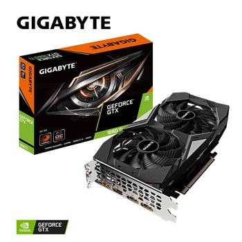 Відеокарта Gigabyte GTX 1660Ti 6Gb OC (GV-N166TOC-6GD) (GDDR6, 192 bit, PCI-E 3.0 x16) Б/в
