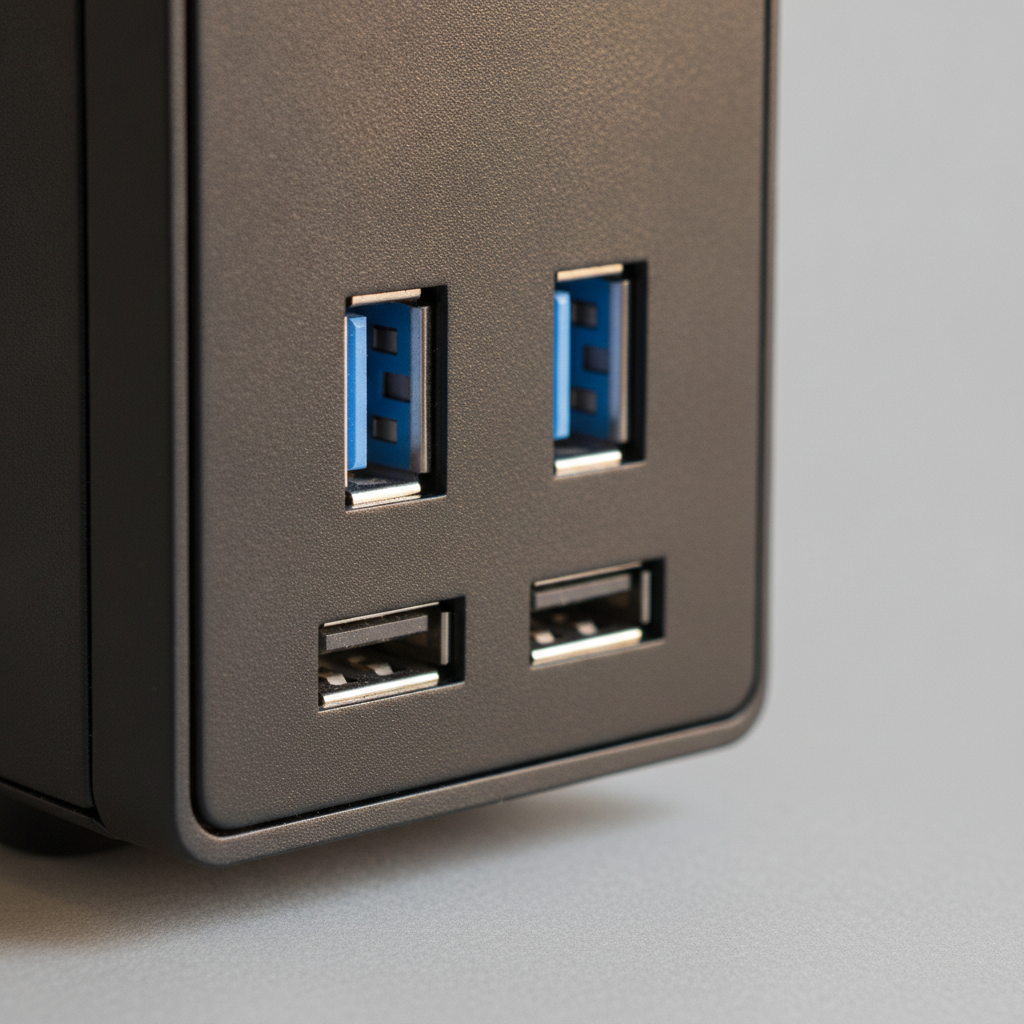 Корпус Vinga Vision II (Vision II) — Розширені порти USB 2.0 і USB 3.0