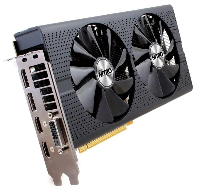 Видеокарта Sapphire AMD Radeon RX 480 8Gb Nitro+ (11260-07) (GDDR5, 256 bit, PCI-E v3.0) Б/у — Графический процессор AMD RX 480 характеристики