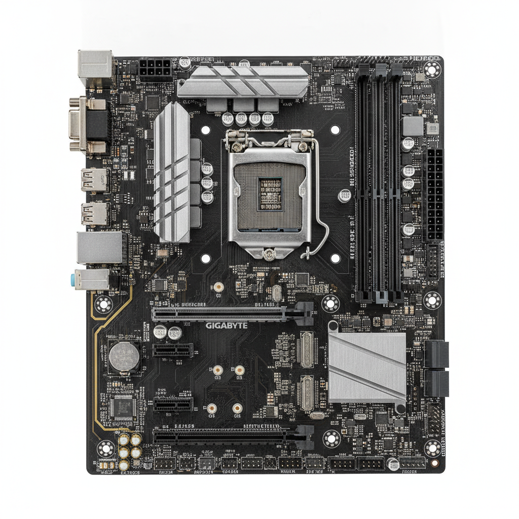 Материнская плата GIGABYTE B760M DS3H DDR4 (B760M DS3H DDR4) (Socket 1700, Intel B760, Micro-ATX) — Micro-ATX форм-фактор для компактных систем