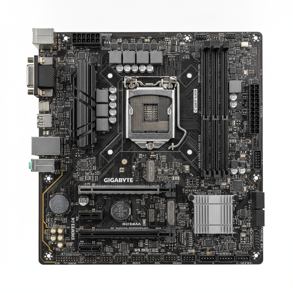 Материнська плата GIGABYTE B760M DS3H DDR4 (B760M DS3H DDR4) (Socket 1700, Intel B760, Micro-ATX) — Micro-ATX форм-фактор для компактних систем