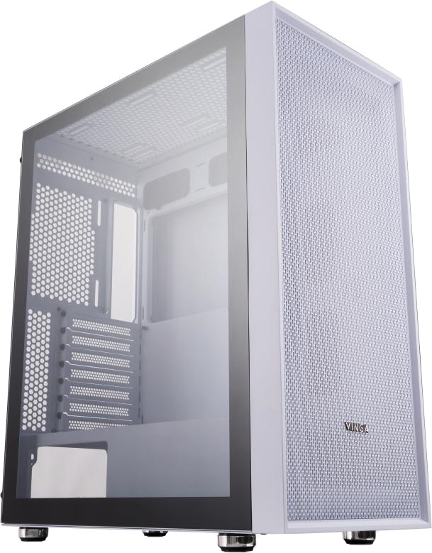 Корпус Vinga Pillar Black (Pillar Black) — Поддержка форм-факторов E-ATX, ATX, Micro-ATX, Mini-IT