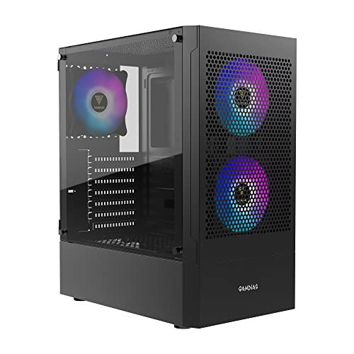 Корпус GAMDIAS TALOS E3 MESH WH (4712960137127) — Midi-Tower корпус с просторным внутренним пространством