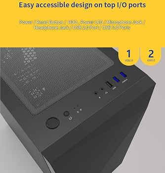 Корпус Zalman Z1 ICEBERG White (Z1ICEBERGWH) — Порти USB 2.0 і USB 3.0 для швидкого підключення