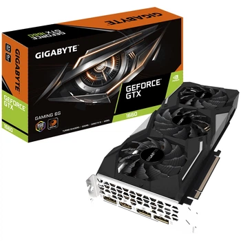 Відеокарта Gigabyte GTX 1660 6Gb Gaming OC (GV-N1660GAMING OC-6GD) (GDDR5, 192 bit, PCI-E v3.0) Б/в