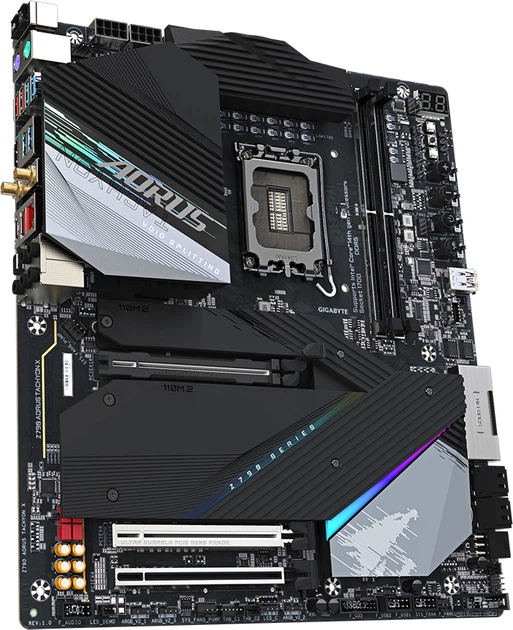 Материнська плата GIGABYTE Z790 AORUS ELITE AX (Z790 AORUS ELITE AX) (Socket 1700, Intel Z790, ATX) — Форм-фактор ATX: простір для розширення
