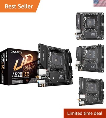 Материнська плата GIGABYTE A520I AC (A520I AC) (Socket AM4, AMD A520, Mini-ITX) — Чипсет AMD A520: основні можливості та переваги