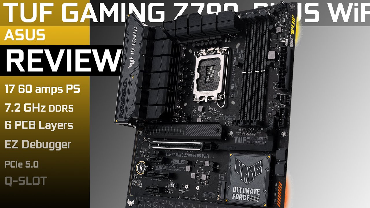 Материнська плата ASUS TUF GAMING Z790-PLUS WIFI (TUF GAMING Z790-PLUS WIFI) (Socket 1700, Intel Z790, ATX) — Socket 1700: сумісність з процесорами Intel нового покоління