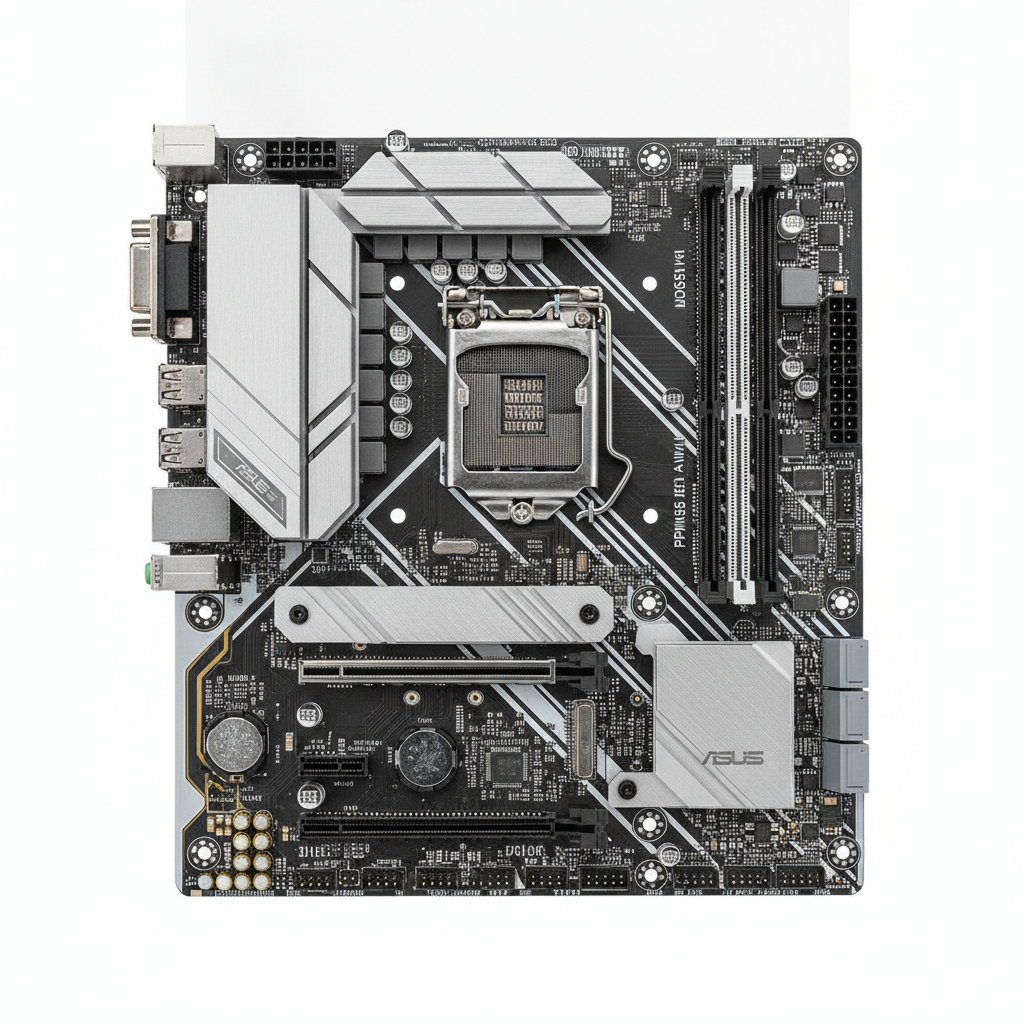 Материнская плата ASUS PRIME B650M-A WIFI II (PRIME B650M-A WIFI II) (Socket AM5, AMD B650, Micro-ATX) — Основные разъёмы питания 24+8+8