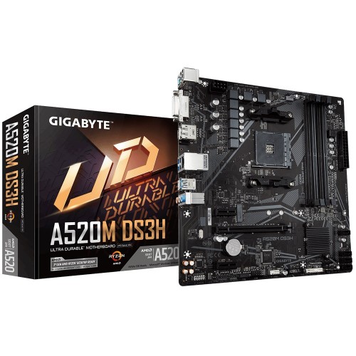Материнская плата GIGABYTE A520M S2H (A520M S2H) (Socket AM4, AMD A520, Micro-ATX) — Чипсет AMD A520: основные возможности и преимущества