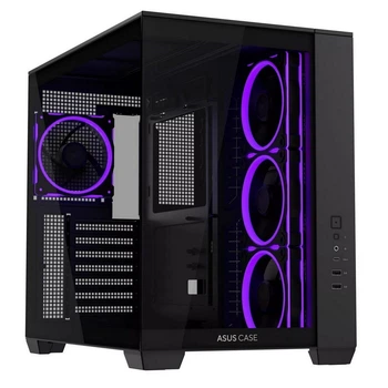 Корпус ASUS Prime AP201 Tempered Glass Black (90DC00G0-B39010)