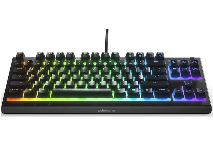 Клавіатура SteelSeries Apex 3 TKL RGB USB Black (64831)