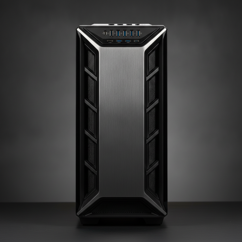 Корпус ASUS GR701 Hyperion BK (90DC00F0-B39000) — Расширенные порты USB 3.2 и Type-C