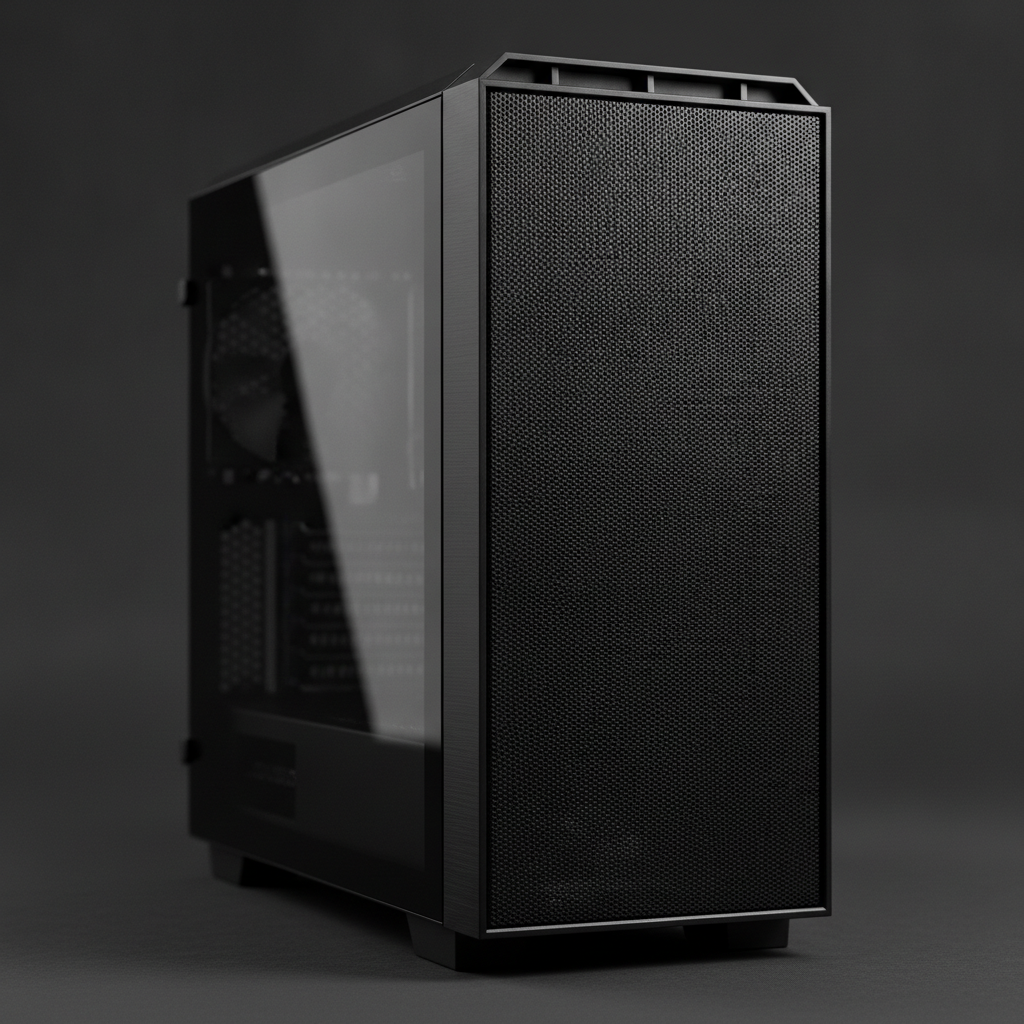 Корпус Jonsbo D31 MESH Black (D31 MESH Black) — Корпус из стали и закаленного стекла