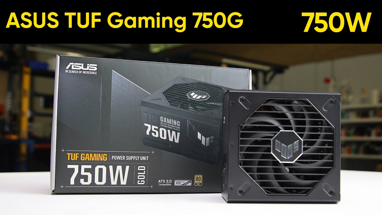 Блок питания ASUS TUF-GAMING-750G PCIE5 750W Gold (90YE00S3-B0NA00) — Активное охлаждение для эффективного теплоотвода