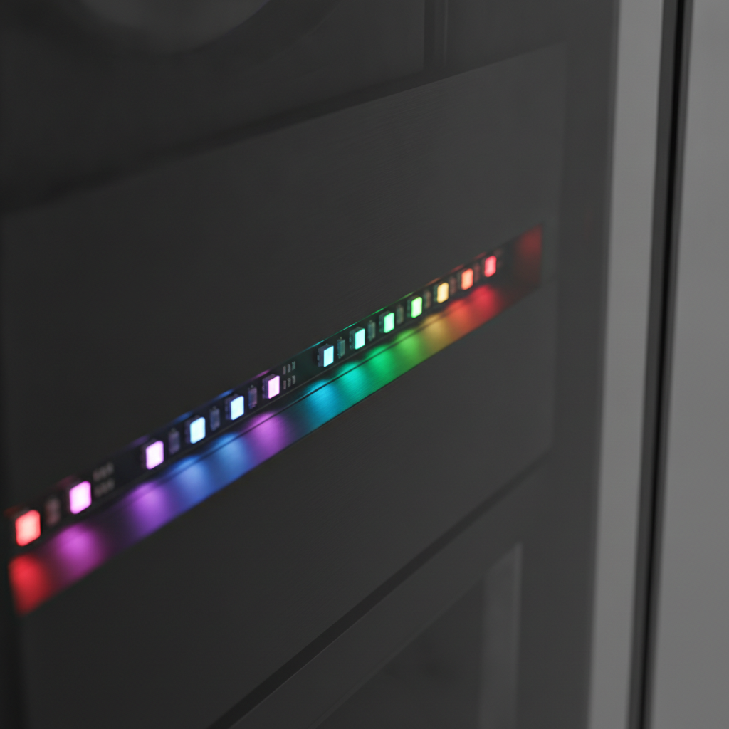 Корпус Cougar Airface RGB Black (Airface RGB Black) — RGB-подсветка для яркого дизайна