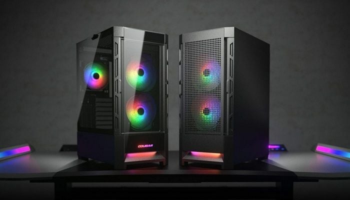 Корпус Cougar Duoface RGB (Black) (CGR-5ZD1B-RGB) Без БП — Midi-Tower корпус с просторным внутренним пространством