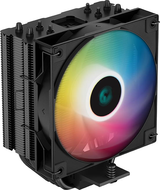 Кулер для процесора Deepcool AG200 IntelLGA1700/1200/1151*/AMD AM5/AM4 (AG200) — Гідродинамічний підшипник для тривалої роботи