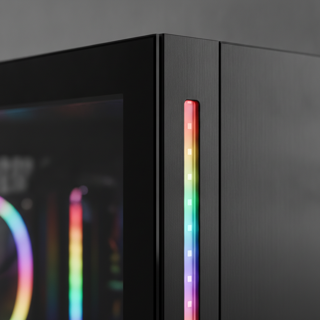 Корпус Cougar Purity RGB (Black) (Purity RGB (Black)) — RGB-подсветка для игровой атмосферы
