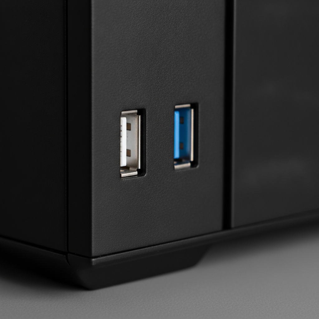 Корпус Cougar Purity RGB (Black) (Purity RGB (Black)) — Порти USB 2.0 і USB 3.2 для підключення пристроїв