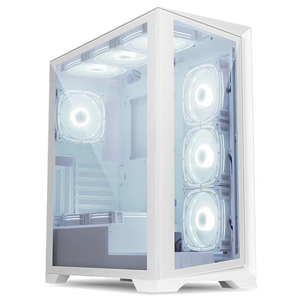 Корпус Hyte Y60 White (CS-HYTE-Y60-WW) — Поддержка форм-факторов E-ATX, ATX, Micro-ATX, Mini-IT