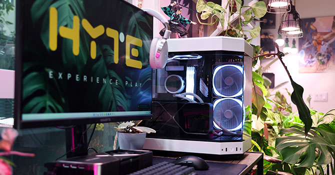 Корпус Hyte Y60 White (CS-HYTE-Y60-WW) — Сталь и закаленное стекло в корпусе Hyte Y60