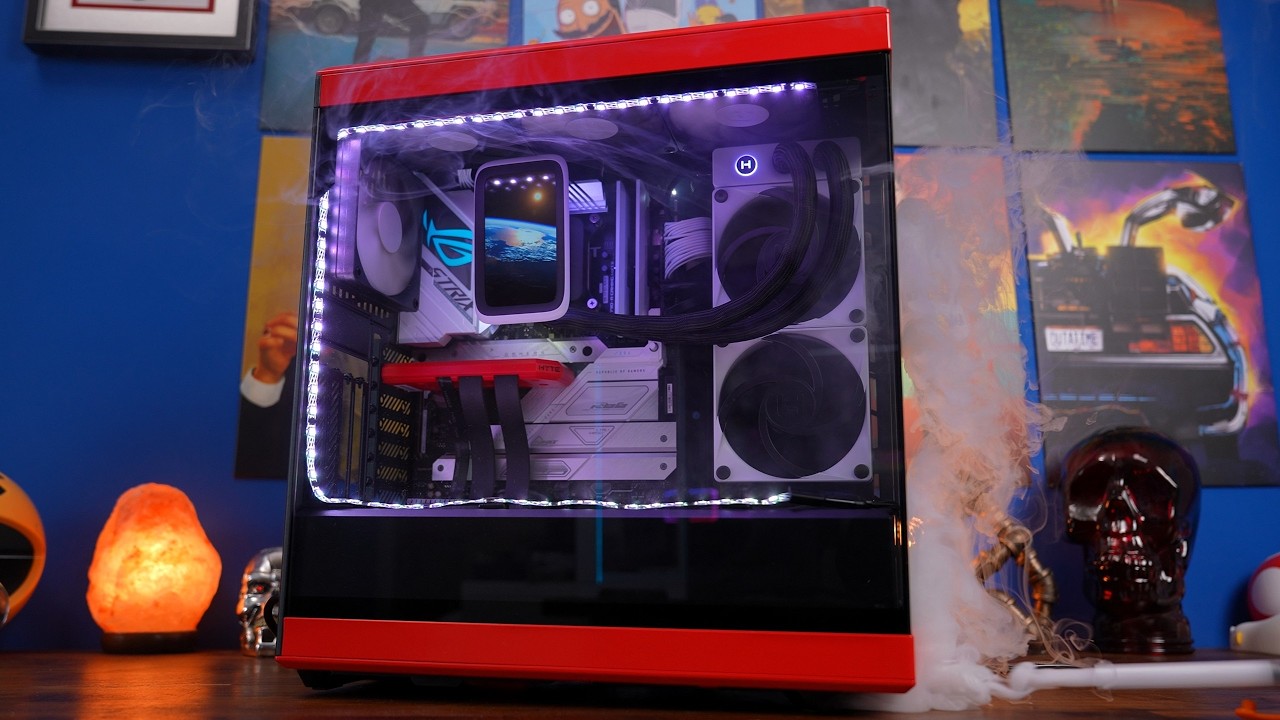 Корпус Hyte Y40 Black-White (CS-HYTE-Y40-BW) — Игровой дизайн для максимального комфорта