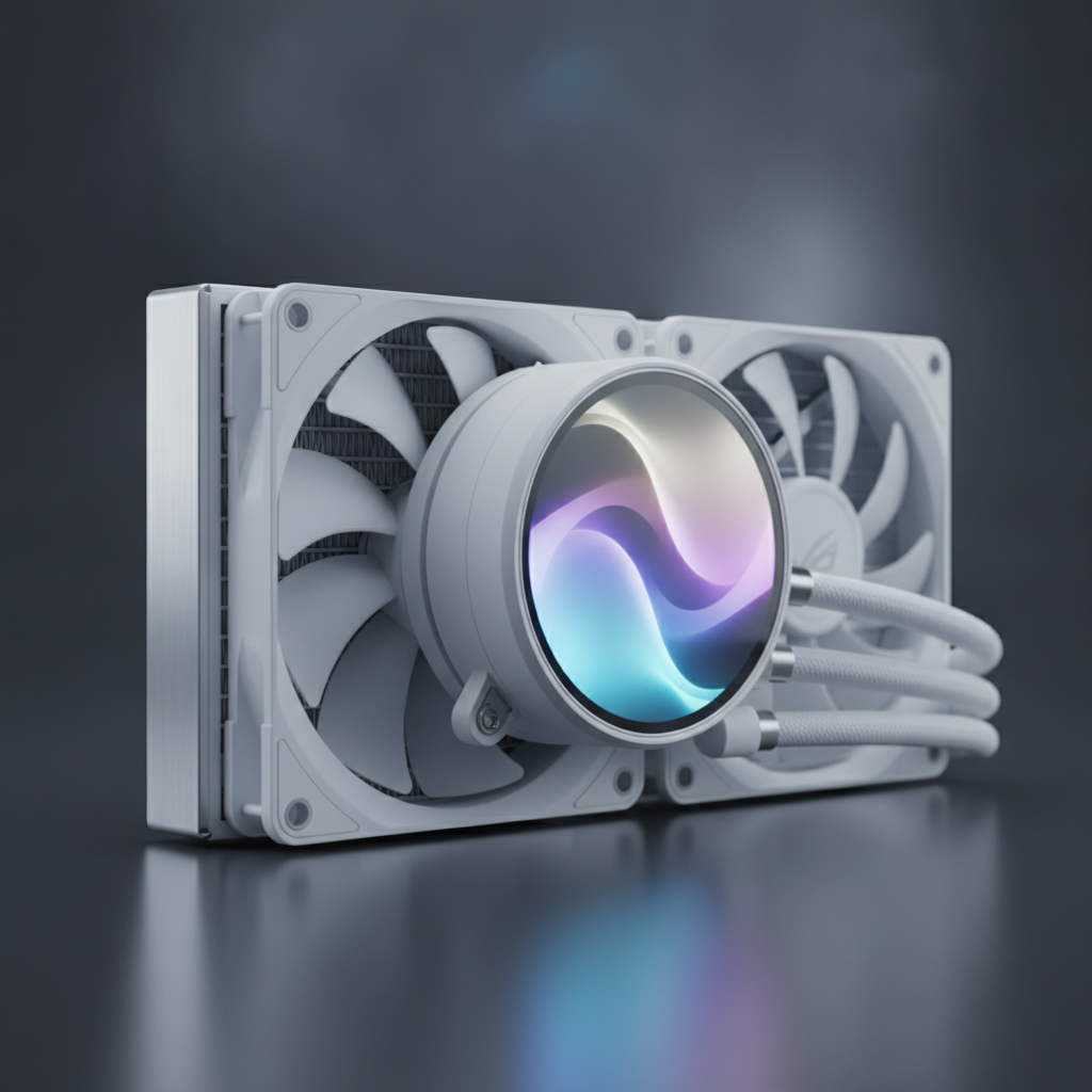 СВО ASUS ROG Ryuo III 240 ARGB White Edition (90RC00J2-M0UAY0) — Підсвічування Asus Aura Sync для ефектів