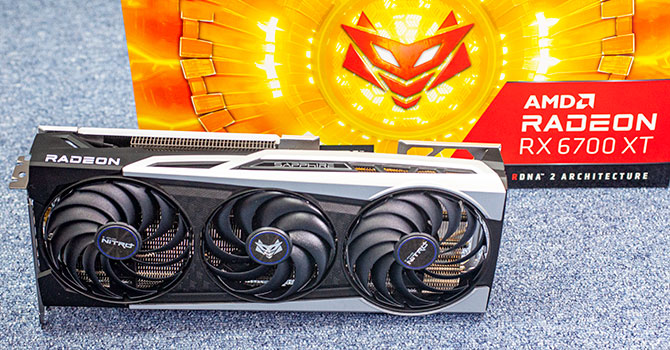 Видеокарта Sapphire AMD Radeon RX 6700 XT 12Gb Nitro+ OC (11306-01) (GDDR6, 192 bit, PCI-E v4.0) Б/у — Графический процессор AMD RX 6700 XT
