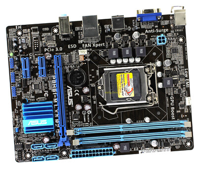 Материнська плата ASUS P8H61-M LX3 (P8H61-M LX3) (Socket 1155, Intel H61, Micro-ATX) Б/в — Micro-ATX форм-фактор для компактних систем