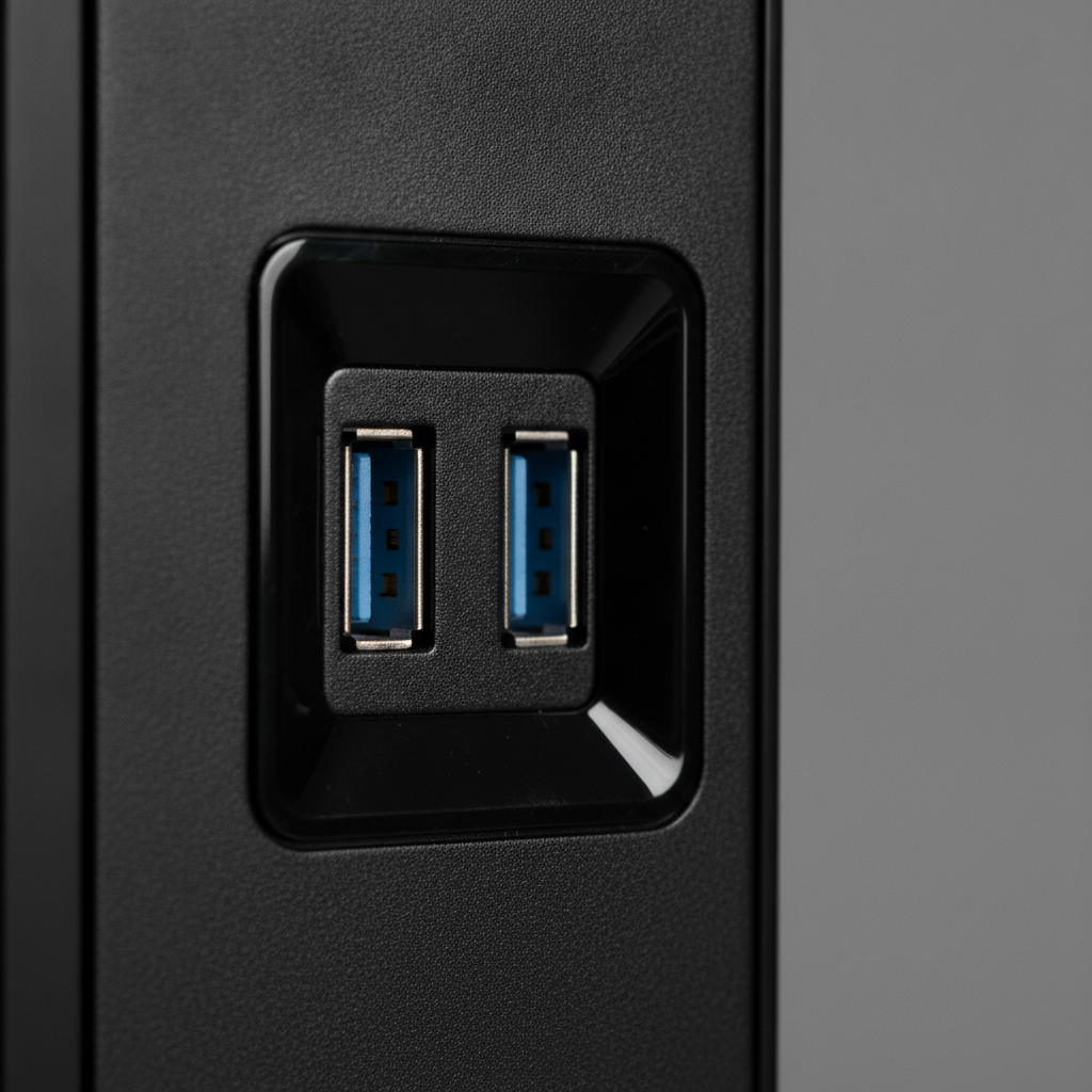 Корпус GameMax MT523R-NP-U3 (MT523R-NP-U3) — Порти USB 3.0 для швидкого підключення